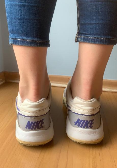 Biele tenisky nike na šport - veľkosť 36.5, nike,36