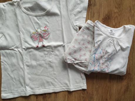 Dievčenské 3 dielné pyžamo v.122/128, 122