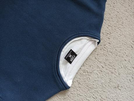 Pulóver so všitým tričkom, fishbone,s