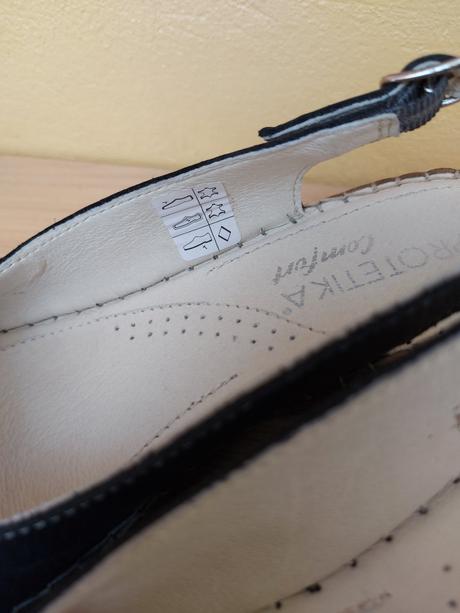 Max pohodlné, kožené, protetika,38