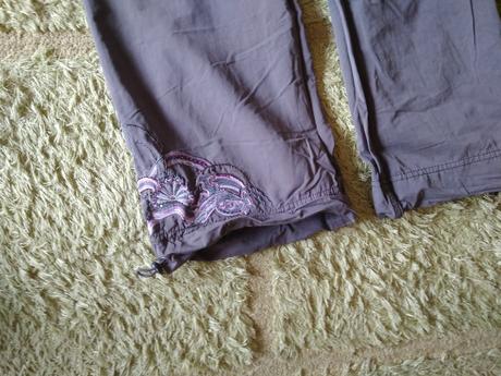 Zaujímavé tenké nohavice, river island,158