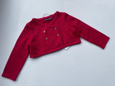 Malinové svetríkové bolerko, sergent major,92