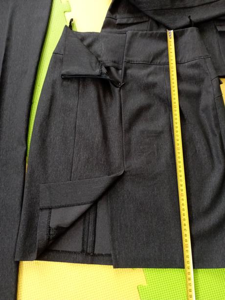 3dielny komplet, sako, sukňa, nohavice, s