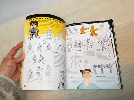 Manga martial arts lessons for drawing nsp21, 