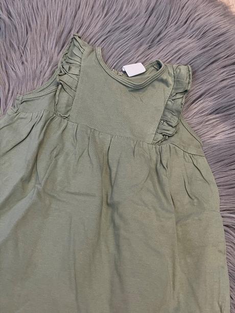 Dievčenské šaty s volánmi h&m (74), h&m,74