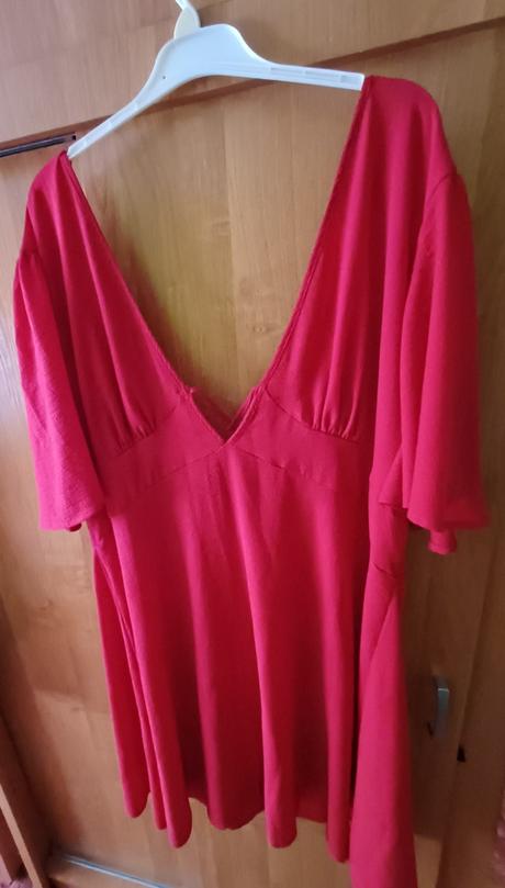 Damske červené saty xxxl, xxxl