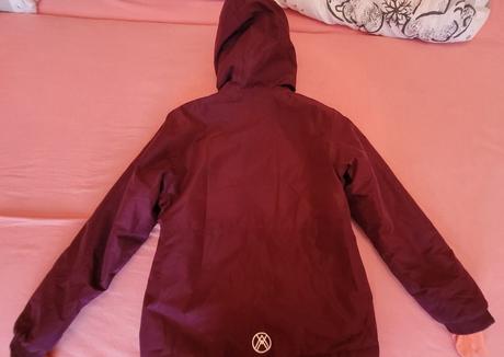 Dievčenská lyžiarska bunda-146/152-ako nová, crivit,152