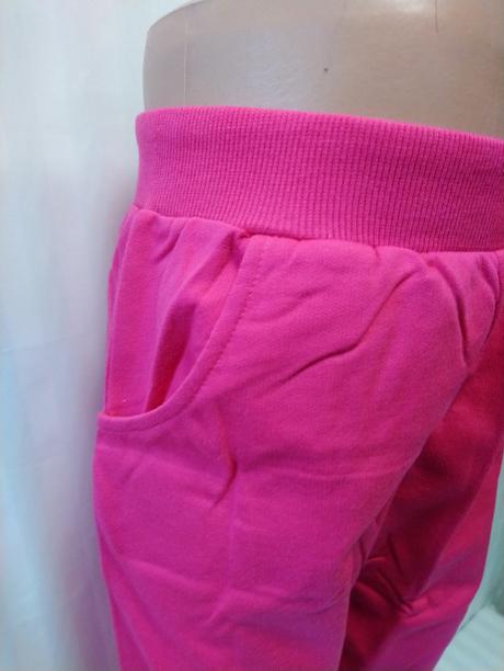 Dievčenské ružové tepláky love, n-feel, 128-134 cm, 128