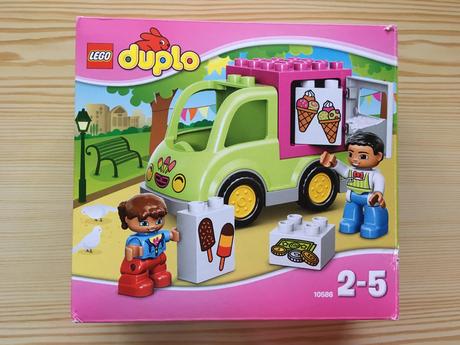 Lego duplo 10586 zmrzlinárska dodávka, 