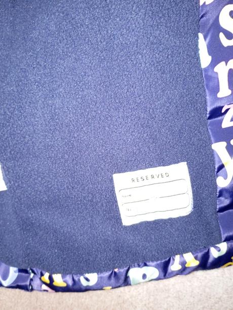 Zimná bunda abecedy, reserved,104