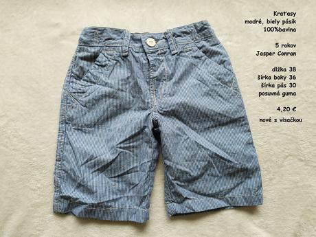 Kraťasy s pásikom, 110