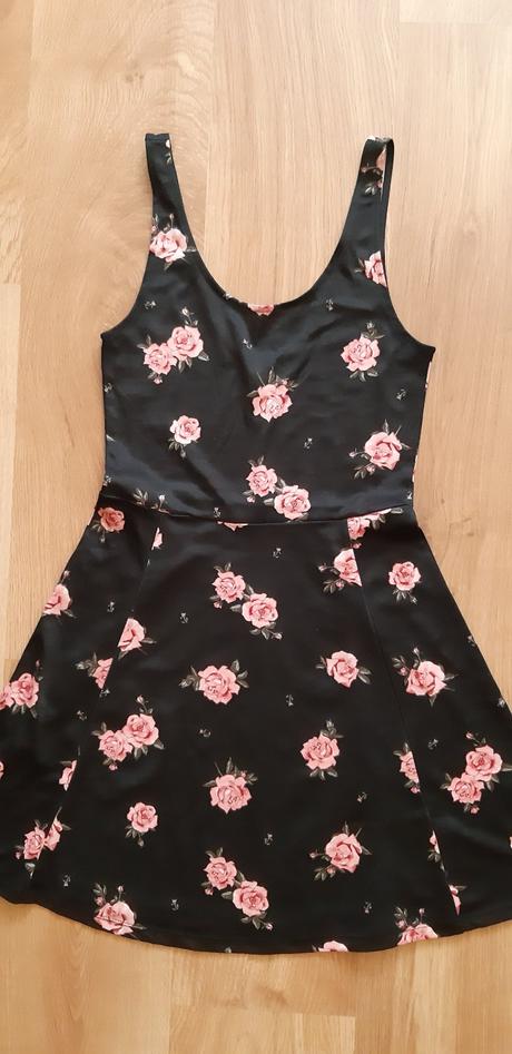 Kvetinové šaty h&m 38, h&m,38