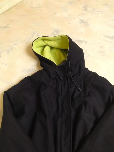 Bunda zateplená flisom, l