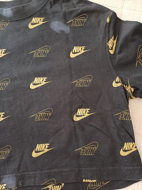 Crop tričko nike, č.s/m, nike,m