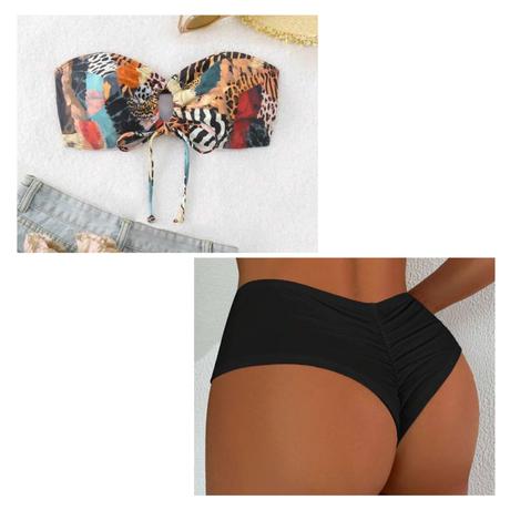 Plavky vŕšok dámske, nohavičky, m / s / xs