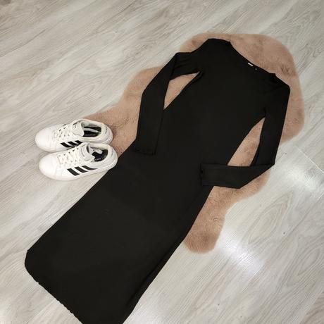 Xs cierne midi saty, xs