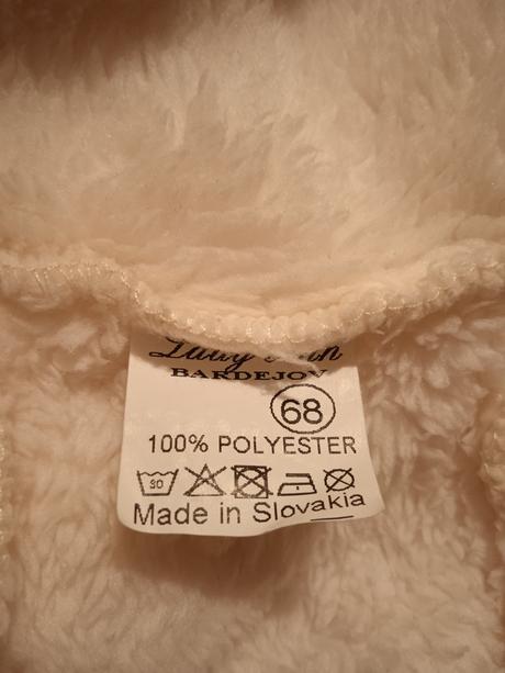 Dojčenský zateplený overal veľ.68, lady ann,68