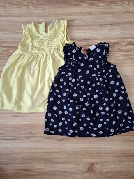 Šaty bez rukávov, h&m,74