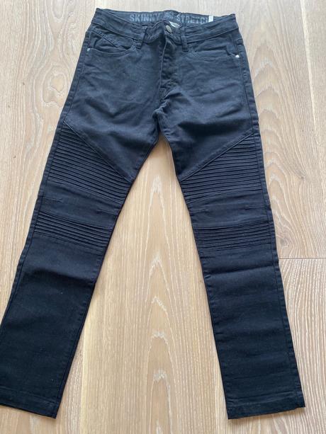 Chlapčenské nohavice h&m biker style, h&m,158