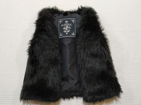 Kožušinová vesta zara, zara,98