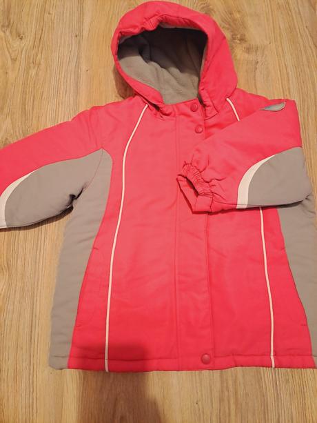 Zimná suprava bunda/oteplovačky, c&a,86