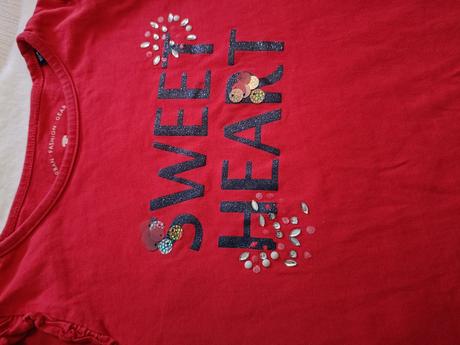 Dievčenské tričko dlhý rukáv tom tailor, tom tailor,104