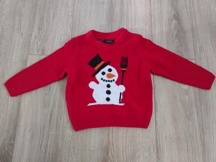 Svetrík so snehuliakom, bonprix,92