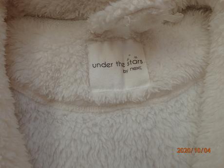 Biely župan next nenosený, next,134