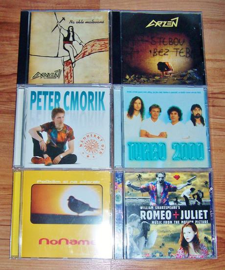 Originál cd-rôzne žánre, 