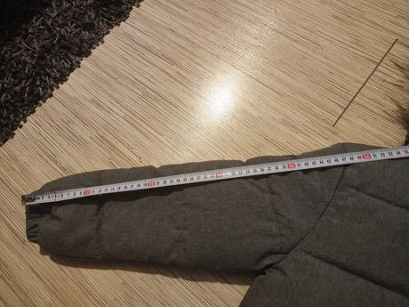 Zimná predĺžená vetrovka, h&m,140