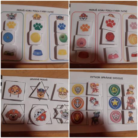Aktivity book farby s paw patrol, 