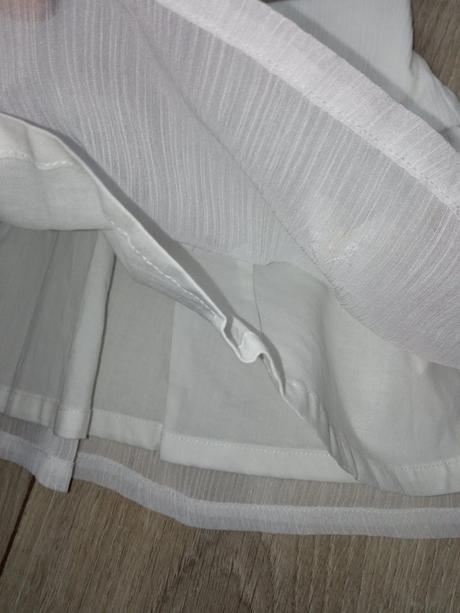 Dievčenská biela sukňa s 3d motýlikmi veľk.62-68, original marines,62 / 68