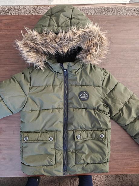 Zimná bunda dopodopo s kožušinkou 110, takko,110