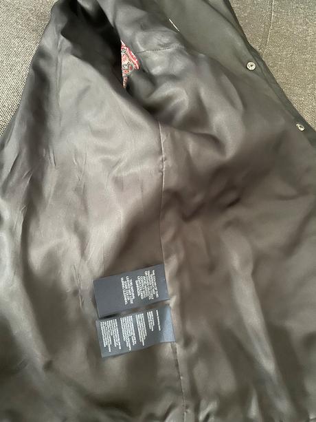 Tommy hilfiger čierna kožená bunda, tommy hilfiger,m