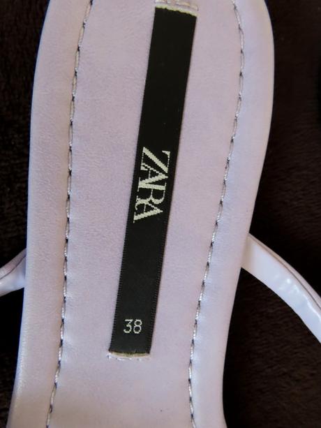 Zara levander šľapky, veľ.38, zara,38