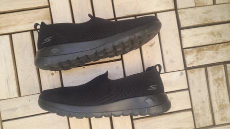 Čierne slip-on topánky skechers veľ. 40, skechers,40