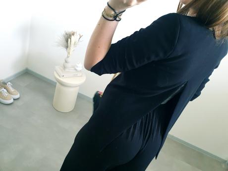 Čierne sako s rozparkom 34, river island,34