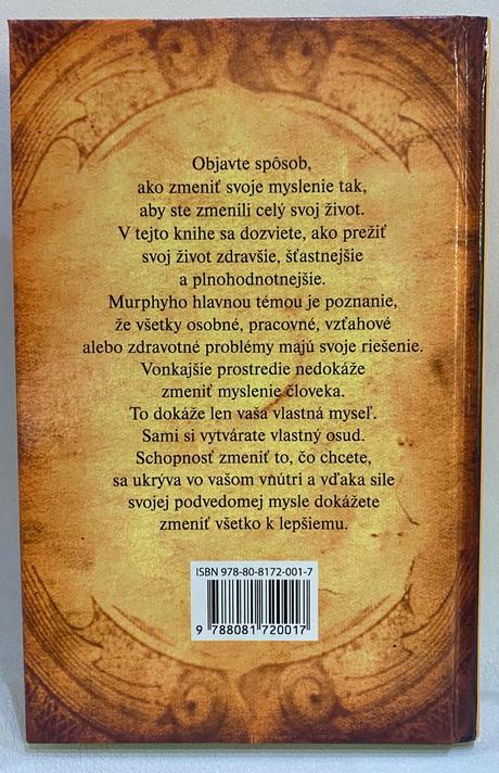 Kniha- tajomstvo sily nášho podvedomia, 