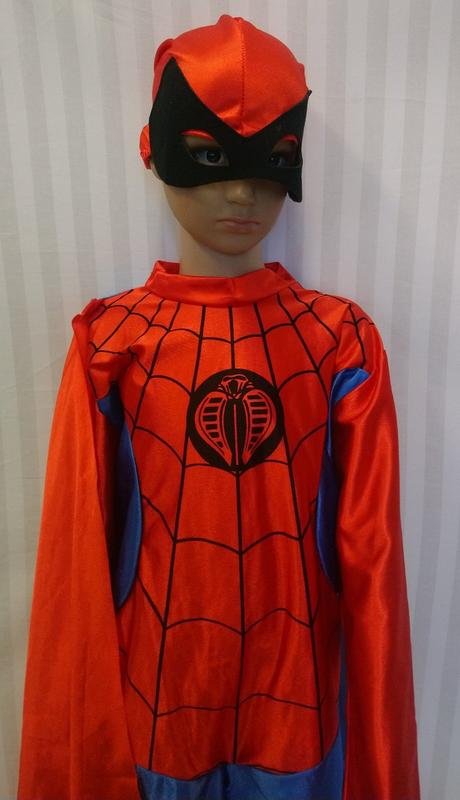 4 dielny kostým speed spider, ciao, 110-128 cm, 