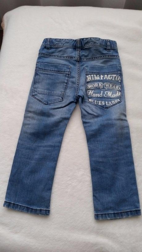 Frajerske rifliky pre chlapca 3-4roky zn.benetton, benetton,104