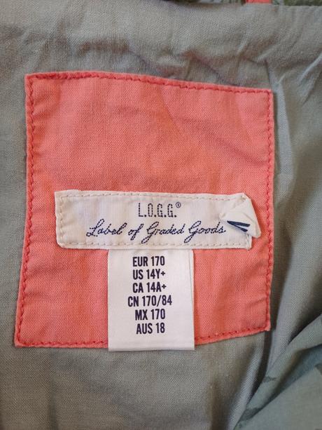 Zelená dlhšia bunicka, l.o.g.g.,170