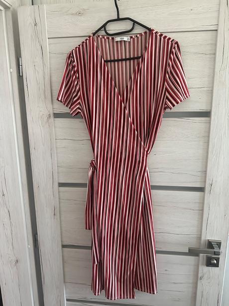 Zavinovacie šaty, mango,m