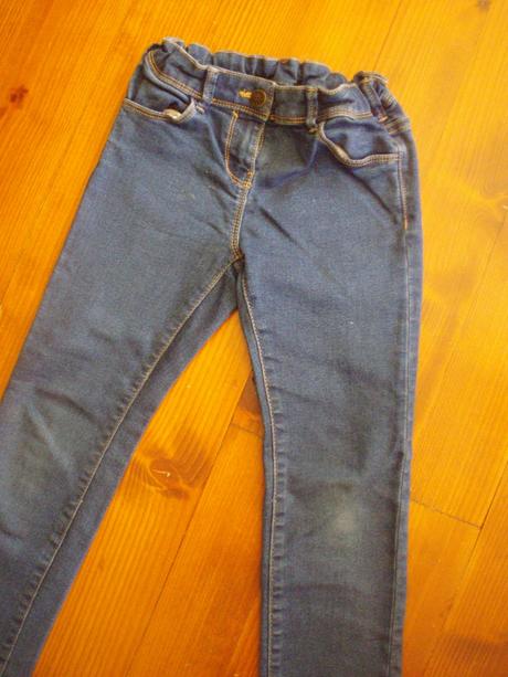 Nenosené dievčenské rifle 122, palomino,122