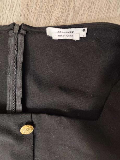 Reserved čierne šaty, reserved,m