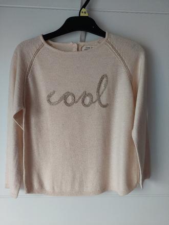 Dievčenský pulóver cool, h&m,116