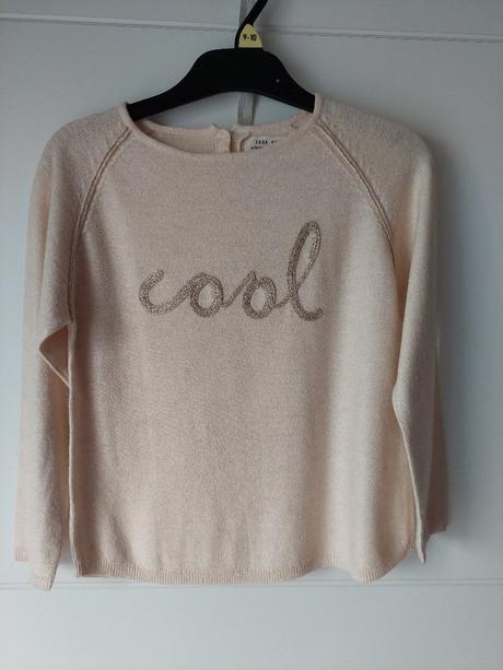 Dievčenský pulóver cool, h&m,116