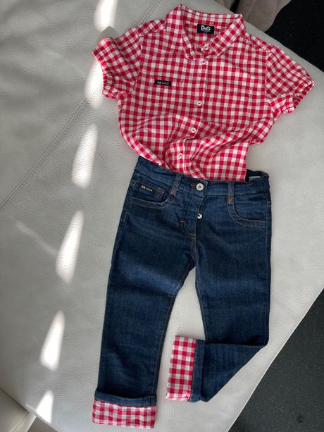 Dolce&gabbana set rifle a košielka vel.4-6, 116