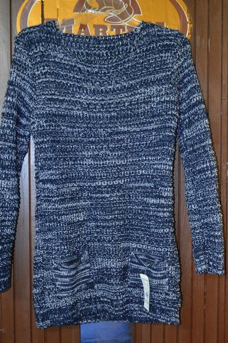 Dámsky sveter s vreckami, l / m / s / xl / xxl