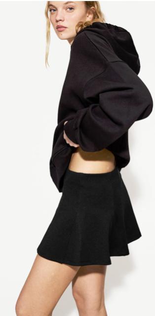 Bershka štrukturovaná sukňa vel.m-l, bershka,l / m