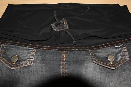 Mutti, sexi riflová tehu sukňa, s